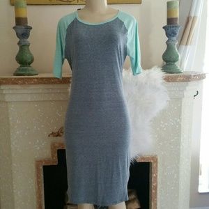 Lularoe Julia Dress - Women's Casual Tee Shirt